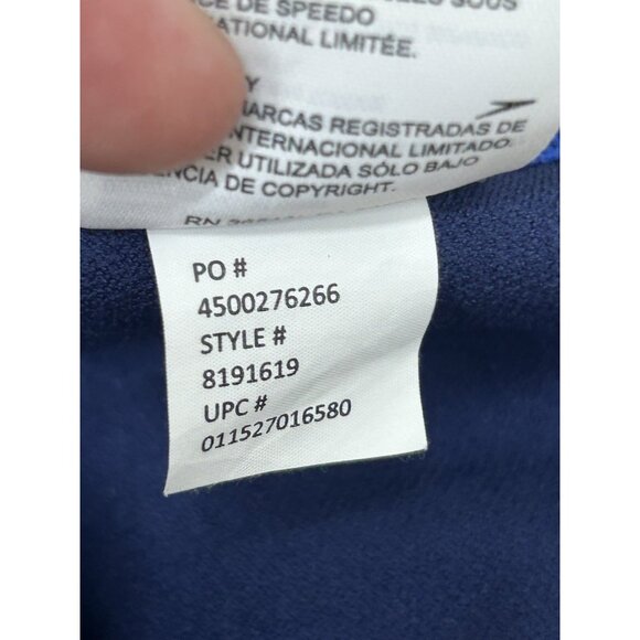 SPEEDO Endurance Women's One piece Swimsuit Size 6/32 Blue Sport Athletic - Picture 6 of 6
